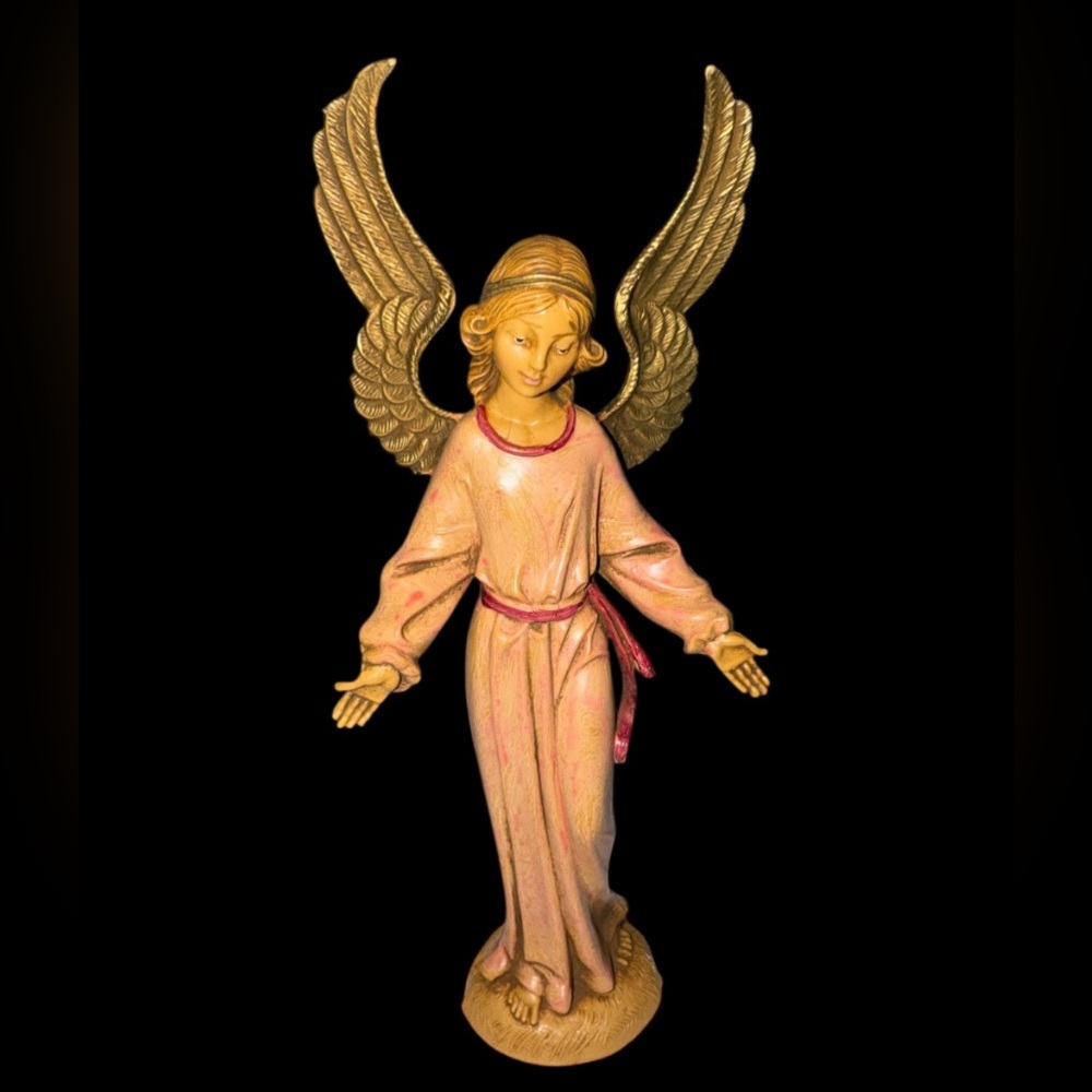 Vintage Standing Angel 1983 Fontanini Heirloom Nativity 5" Collection Figurine